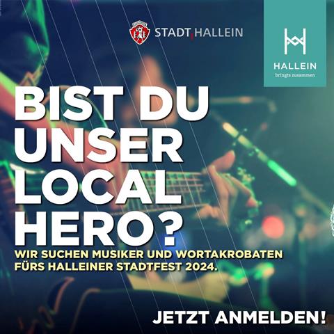 Plakat Local Hero Stadtfest 2024